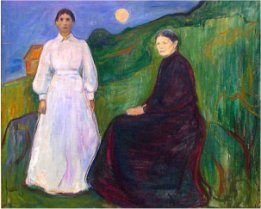 Madre e hija, de E. Munch